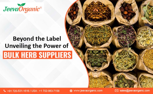 Bulk Herb Suppliers Shape the Wellness Industry